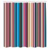 Ambesonne Abstract Shower Curtain, Barcode Lines Like Stripes Vertical Pattern Funky Modern Tile Illustration, Cloth Fabric Bathroom Decor Set with Hooks, 69" W x 70" L, Camel Aqua view 2