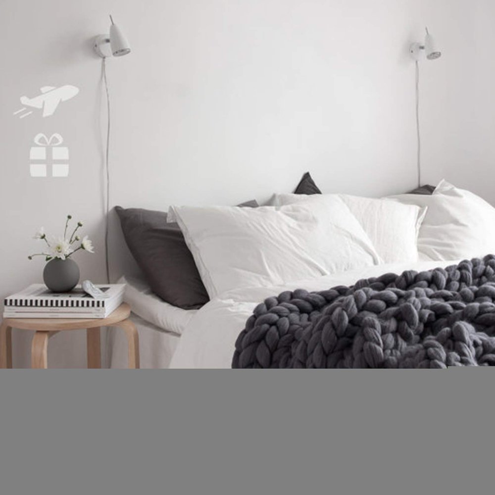 Daoyuan Chunky Knitted Blankets-Warm Thick Blankets Huge Chenille Pet Beds Chairs Sofas Yoga Mats Yarn Modern Bedding Bedroom Decor Oversized Throw Baby Blanket