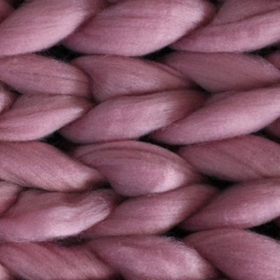Daoyuan Coarse Blanket Knitting Blanket Short and Chunky Thick Thread Blanket Hand-Woven Beautiful Home Decoration for Sofa Blanket Bed Cover Pet Bed Gift Baby Blanket
