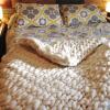 Daoyuan Chunky Knitted Blankets-Warm Thick Blankets Huge Chenille Pet Beds Chairs Sofas Yoga Mats Yarn Modern Bedding Bedroom Decor Oversized Throw Baby Blanket view 3