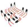 Zerone Garage Hanger, 12Pcs Garage Hooks Organization Storage Hanger WallMount for Power Tool Rope Shovel Bike view 3