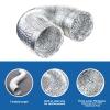 ALORAIR Dehumidifier Aluminum foil Intake Duct 10 inches Diameter 10 ft Long with Duct Clamps, Return Duct Collar Assembly for Sentinel HDi100/HDi120 view 4