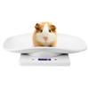 143 Mini Electronic Scale, Food Kitchen Scale, Baby Scale, Pet Scale, High Accuracy Kitchen Scales Digital Weight with Non-Slip Mat, for Cooking/Baking/Meal Prep, for Weighing Babies/Pet, white view 1