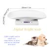 143 Mini Electronic Scale, Food Kitchen Scale, Baby Scale, Pet Scale, High Accuracy Kitchen Scales Digital Weight with Non-Slip Mat, for Cooking/Baking/Meal Prep, for Weighing Babies/Pet, white view 4