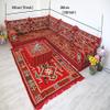 Arabic floor seating, Arabic Corner Floor Sofa, Arabic Majlis Sofa, Arabic Couches, Floor Seating Sofa MA 35 view 2