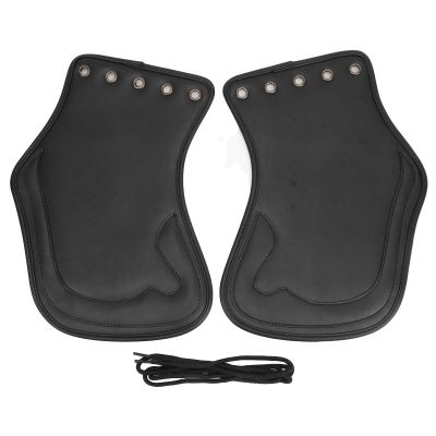Fockety Engine Heat Shield, 2pcs Heat Shield Deflector, Heat Insulation Motorbike for Motorcycles Decorating
