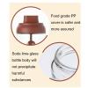 4PCS Salt Sugar Spice Glass Storage Container Seasoning Jar Set Spoon, Salt, Oil, Sealed, Moisture-proof, Used for Kitchen Spices/herbs view 4