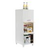 BRLUCKY Furniture Home Furnishing Plaza 3-Drawer Rolling Cart Organizer Unit with Wheels Narrow Slim Container Storage Cabinet for Bathroom Simple Market Basket Storage Stand Organizer view 4
