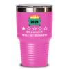 2021 Tumbler One Star Rating Review Still Bullshit Would Not Recommend Funny Dumpster Fire Travel Mug 20 or 30 oz Powder Coated Stainless Steel Insula view 1