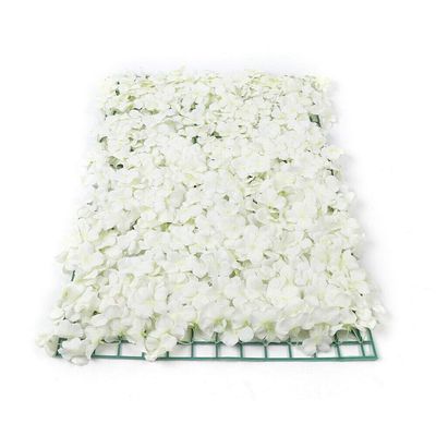 10 Pieces White Artificial Flowers Wall Romantic Flower Wall for Background Decoration Silk Flower Wall Panel Hanging Wedding Venue Main Road Decor Silk Flower Panels for Photo Backdrop Decor (10)
