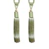 1 Pair Luxurious Tassels Curtain Tiebacks Home Deocrative Curtain Accessories Tassel Curtain Holdbacks Drape Tiebacks Rope Curtain Buckle (Green) view 1