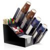 8 Compartment Coffee Condiment Organizer and Accessory Caddy - Coffee and Tea Cup Storage Holder for Kitchen and Office Organization view 1