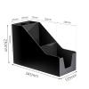 8 Compartment Coffee Condiment Organizer and Accessory Caddy - Coffee and Tea Cup Storage Holder for Kitchen and Office Organization view 3