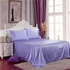 ABP Collection Duvet Set - Twin XL, Lavender Soft Silky Satin Duvet Cover Sets (1 Button Closure Duvet Cover, 1 Fitted Sheet with 18" Deep Pocket, 2 Pillow Shams) 4 Pieces Duvet Cover Set view 2