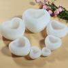 Youngy Cake Mold, DIY Crafts Resin Crystal Epoxy Mold 3D Love Heart Cake Chocolate Silicone Mould - 5 view 3