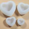 Youngy Cake Mold, DIY Crafts Resin Crystal Epoxy Mold 3D Love Heart Cake Chocolate Silicone Mould - 5 view 4