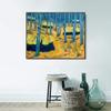 INVIN ART Framed Canvas Giclee Print Art Bretonnes Reunion in The Wood by Paul Serusier Wall Art Living Room Home Office Decorations(Black Slim Frame,20"x24") view 3