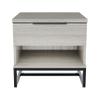 Boyd Sleep Catania, Contemporary Wood Finish, 5 Piece Drawer, Barnwood Grey Nightstand view 4