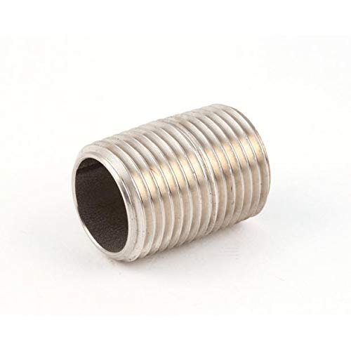 BKI FT0235 Nipple, 1/2 X C, SS 304