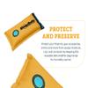 SnapSafe Reusable Dehumidifier Bag 450G, 75908 - Portable, Easy to Use Moisture Absorbers for Gun Safes & Cabinets - Prevent Moisture Damage for Gun Safe Accessories, Firearms in Your Gun Vault view 2