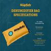 SnapSafe Reusable Dehumidifier Bag 450G, 75908 - Portable, Easy to Use Moisture Absorbers for Gun Safes & Cabinets - Prevent Moisture Damage for Gun Safe Accessories, Firearms in Your Gun Vault view 3