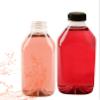 [50 PACK] Empty Clear Plastic Juice Bottles with Tamper Evident Caps 32 OZ Quart Bottles - Smoothie Bottles - Ideal for Juices, Milk, Smoothies, Juice Containers and even Meal Prep by EcoQuality view 1