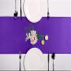 10-Pack Satin Table Runner Purple 12 x 108 inches Long, Table Runners for Wedding, Birthday Parties, Banquets Decorations10 Pack, 12x108 Inch, Purple view 2