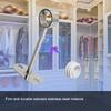 Aopin Stainless Steel Curtain Rod Brackets - 32mm / 1-1/4" Ceiling-Mount with Polished End Supports, 4 Pcs view 4