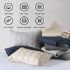 HORIMOTE HOME 100% Cotton Quilt Set Queen Size, Dark Grey Pre-Washed 3-Piece Bedspread Coverlet Set, Cozy Lightweight Stitching Bedding Cover with 2 Shams in Geometric Pattern for All Season view 3