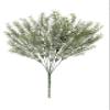 PLANT Artificial Rosemary Stems Fake Greenery Plants Bushes Shrubs in Frosted Green for Decor Home Indoor Outdoor Garden 4pcs view 1