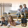 Space Heater, Mini Electric Ceramic Heater, Portable Space Heater 1500W / 750W with Overheat Protection & Tip-Over Protection Personal Heater with Adjustable Thermostat Fast Heating for Home & Office view 2