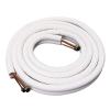 1/4'' 3/8'' Insulated Pipe Air Conditioner Fitting Twin Pair Coil Tube view 1