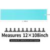 10-Pack Satin Table Runner Turquoise 12 x 108 inches Long, Table Runners for Wedding, Birthday Parties, Banquets Decorations10 Pack, 12x108 Inch, Turquoise view 4