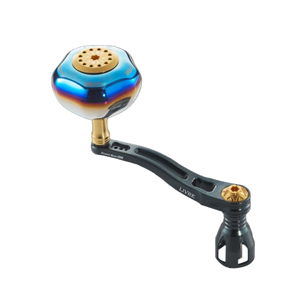 Livre 10011 Power Arm 88 Shimano (Right) 8000-14000 Gunmeta/Gold, 3.5 inches (88 mm), 3.4 oz (97.5 g)