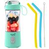 Portable Blender, Personal Mini Blender for Smoothies, Juice and Shakes, USB Rechargeable, Cordless (Sky blue) view 1