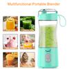 Portable Blender, Personal Mini Blender for Smoothies, Juice and Shakes, USB Rechargeable, Cordless (Sky blue) view 2