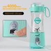 Portable Blender, Personal Mini Blender for Smoothies, Juice and Shakes, USB Rechargeable, Cordless (Sky blue) view 4