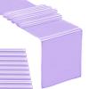 10-Pack Satin Table Runner Lavender 12 x 108 inches Long, Table Runners for Wedding, Birthday Parties, Banquets Decorations10 Pack, 12x108 Inch, Lavender view 1