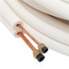 1/4'' 3/8'' Insulated Pipe Air Conditioner Fitting Twin Pair Coil Tube view 2