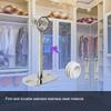 Aopin Stainless Steel Curtain Rod Ceiling-Mount Brackets, 25mm/1" Rod Diameter, Polished Chrome Finish, Silver, 2 Pcs view 4