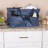 Household Essentials Blue Krush Container All-Purpose Utility Tote with Pockets view 3