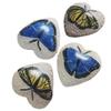 Love You My Friend Precious Hearts Hand Carved and Designs Etched By African Artisan. Valentine Mothers Day Bowl Vase Filler Mix Colors Set 4 (Medium, Butterfly) view 2