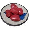 Stoneage Arts Love Love Love My Friend Precious Heart Hand Carved and Etched By African Artisan. Valentine Mothers Fathers Day Dcor in A Bowl Or Vase As Filler Red Set of 5 (X-Small) view 2