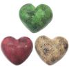 Love You My Friend Precious Hearts Hand Carved and Designs Etched By African Artisan. Valentine Mothers Day Bowl Vase Filler Mix Colors Set 3 (Medium, Mix Color) view 2
