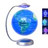 Floating Globe, 3D Rotation with Led Light Magnetic Levitation Globe, Floating World Map for Home Desk Decoration, Creative Ornaments Decoration view 1
