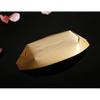 Cabilock 100pcs Disposable Wooden Snack Trays Boat-shaped Birch Plates for Sushi Appetizers and Parties Serving for Events Picnics and Weddings view 4