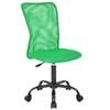 Best Ergonomic Cute Mesh Office Chair, Armless Lumbar Support, Chic Modern Desk PC Chair Black, Mid Back Adjustable Swivel for Home Office Conference Study Room Mesh Office Chair, Green Set of 1 view 1