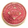 17 Year NA Bling Medallion - Pink, Sparkle, Glitter, Chip, Coin, Token view 1