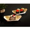 Cabilock Boat Serving Platter 100pcs Wooden Food Trays Birch Wooden Snack Tray Chip and Dip Platter Decorative Nibbles view 2