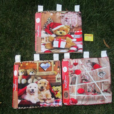 PAGO LITTLE PAY Gnome and Hearts Design Size 46x35 Colour: Beige-Red New '2021!!!! (Female Gnome)